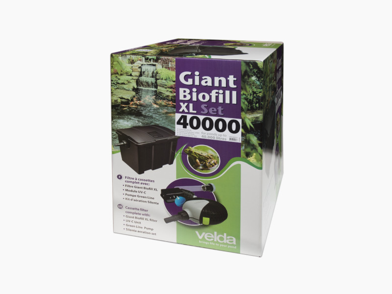 Velda Giant BioFill XL 40000 átfolyós szűrő komplett szett