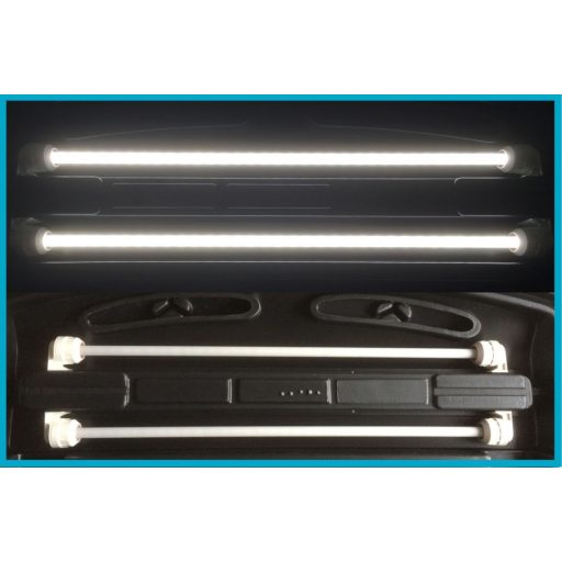 Akvárium tető szögletes 120x50cm - 2x30W T8 neon