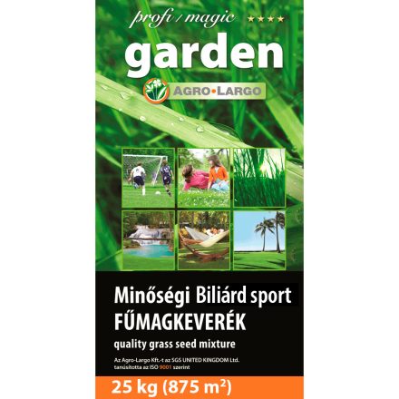 Agro Largo Magic Garden Biliárd sport fűmagkeverék 25kg