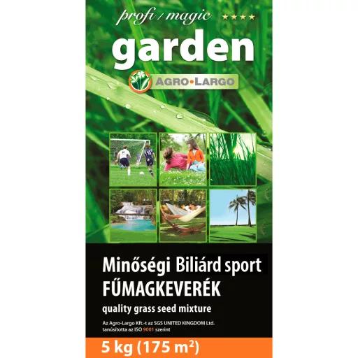 Agro Largo Magic Garden Biliárd sport fűmagkeverék 5kg