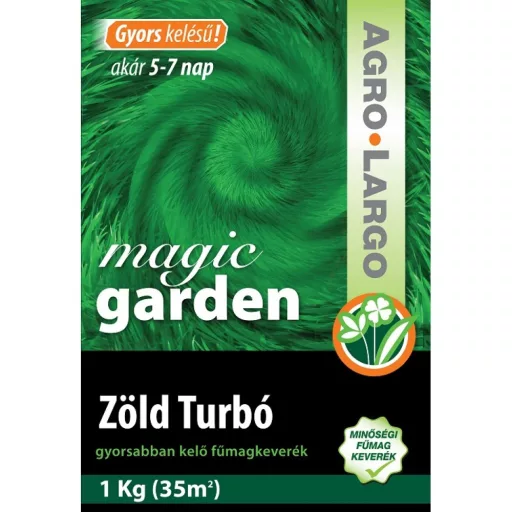 Agro Largo Magic Garden Zöld Turbó fűmagkeverék 1kg