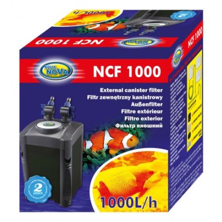 AquaNova NCF-1000 külső szűrő - töltettel