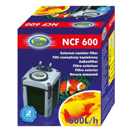 AquaNova NCF-600 külső szűrő - töltettel