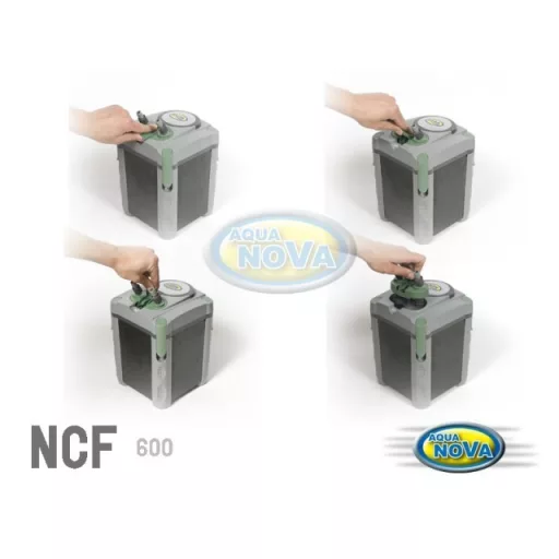 AquaNova NCF-600 külső szűrő - töltettel