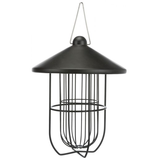 Faggyúgolyó tartó 19x24cm - fekete fém