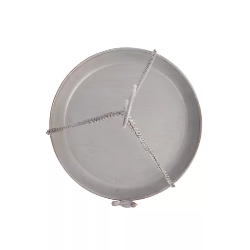 Kültéri madáritató - fürdő - akasztható öntöttvas - 1 madár dísszel - 30,5cm - Esschert Design