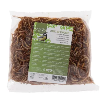   Szárított lisztkukac - madár ás süneleség - 4 évszakos - 125g - Esschert Design