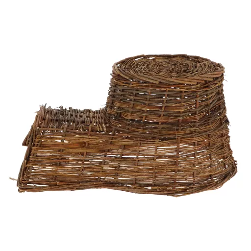 Sündisznó ház fonott kosárból - Esschert Design - 53x25cm