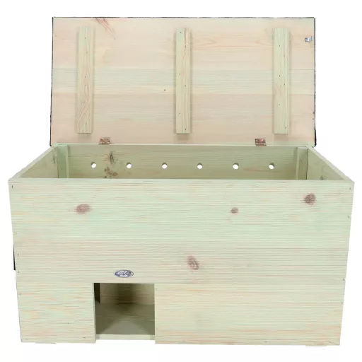 Sünház XL bitumenes tetővel - Esschert Design - 79x39x42cm