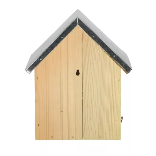 Mókusház fából - cink tetővel - 25x29 cm - Esschert Design