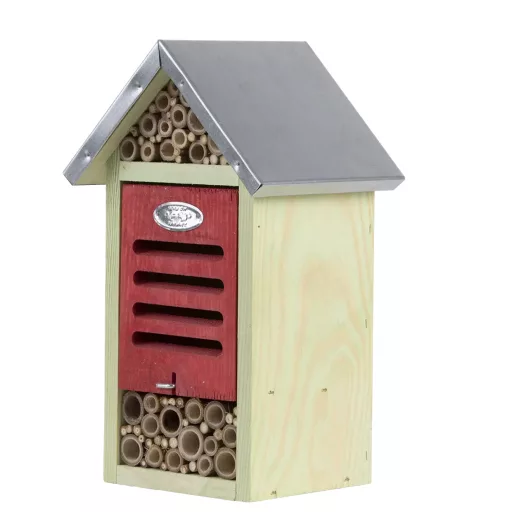 Rovarhotel M - tisztító kefével - 19x29 cm 