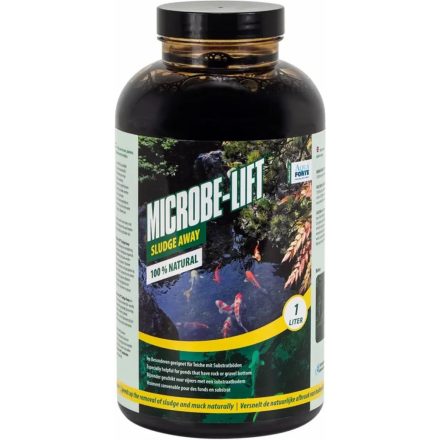 Microbe-Lift Sludge Away 1l - Kerti tavi iszapfaló baktérium kultúra