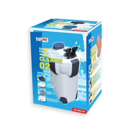 Happet Claron 2 külső szűrő - töltettel - 1400 l/h