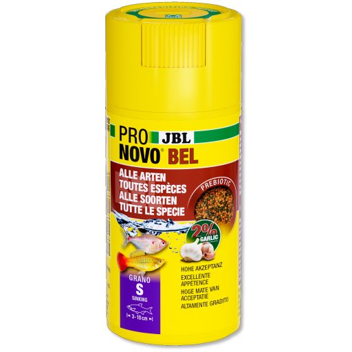 JBL ProNovo Bel Grano S 100ml - szemcsés akváriumi haltáp