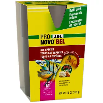   JBL ProNovo Bel Flakes M utántöltő 750ml - akváriumi haltáp