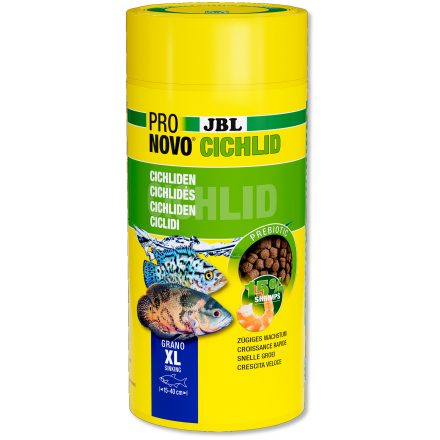 JBL ProNovo Cichlid Grano XL 1l - akváriumi haltáp