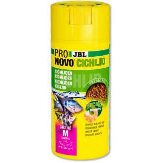 JBL ProNovo Cichlid Grano M 250ml - akváriumi haltáp