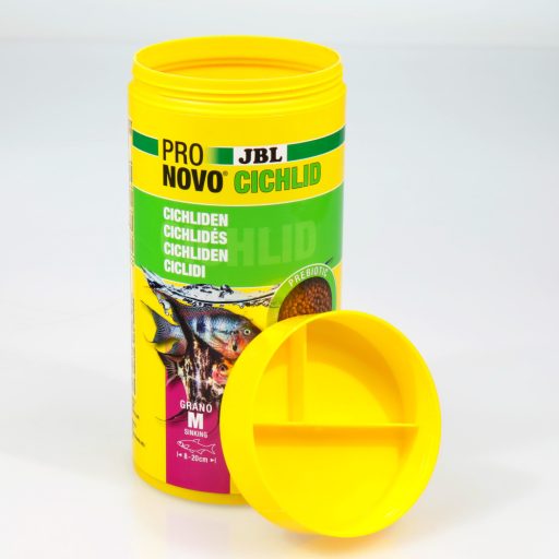 JBL ProNovo Cichlid Grano M 250ml - akváriumi haltáp
