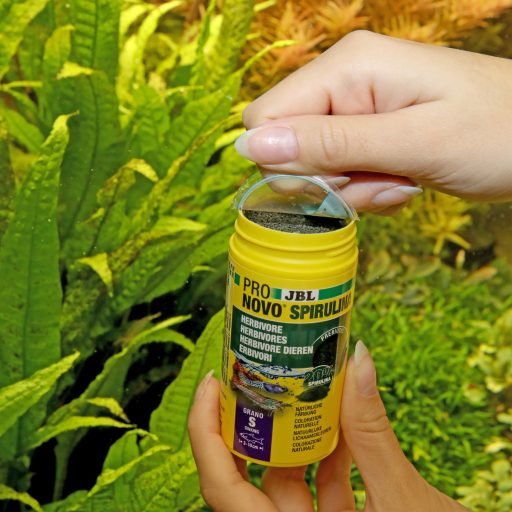 JBL ProNovo Spirulina Grano S 100ml - akváriumi haltáp