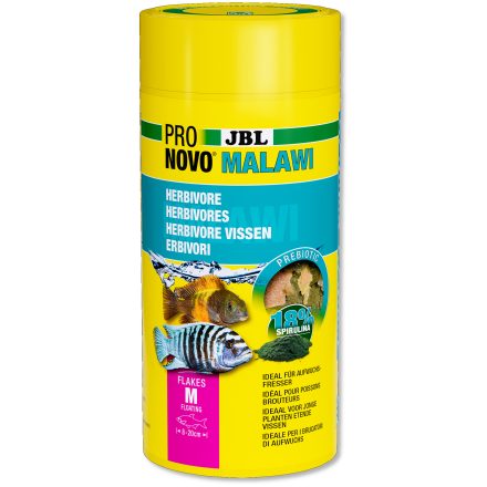 JBL ProNovo Malawi Flakes M 1l - lemezes akváriumi haltáp
