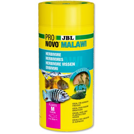 JBL ProNovo Malawi Flakes M 1l - lemezes akváriumi haltáp