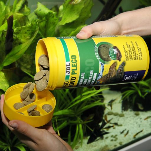 JBL ProNovo Pleco Wafer XL 1l - akváriumi haltáp