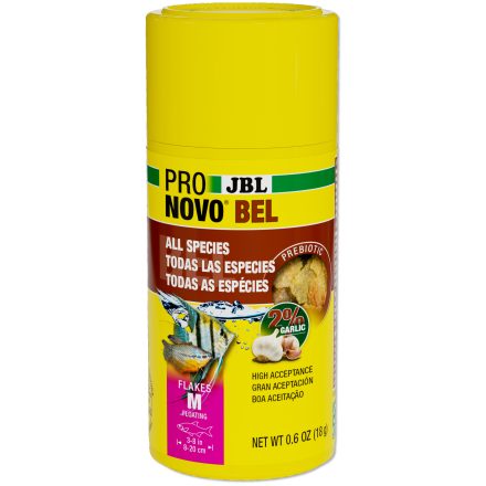 JBL ProNovo Bel Flakes M 100ml - akváriumi haltáp