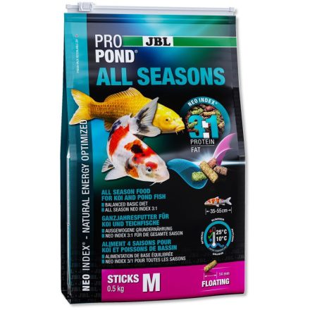 JBL PROPOND ALL SEASONS M 0,5kg haltáp