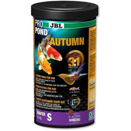 JBL PROPOND AUTUMN S 0,5kg - őszi haltáp