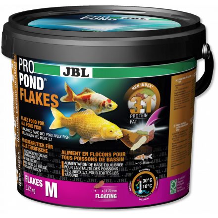 JBL PROPOND FLAKES M 0,72kg haltáp