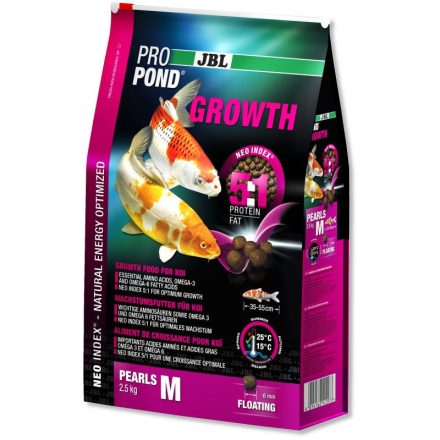 JBL PROPOND GROWTH M 2,5kg haltáp
