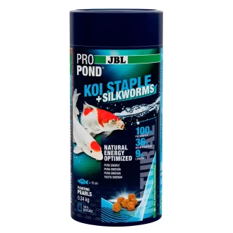 JBL PROPOND STAPLE + SILKWORM 0,34kg haltáp