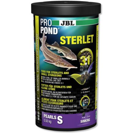 JBL PROPOND STERLET S 0,5kg tokhaltáp