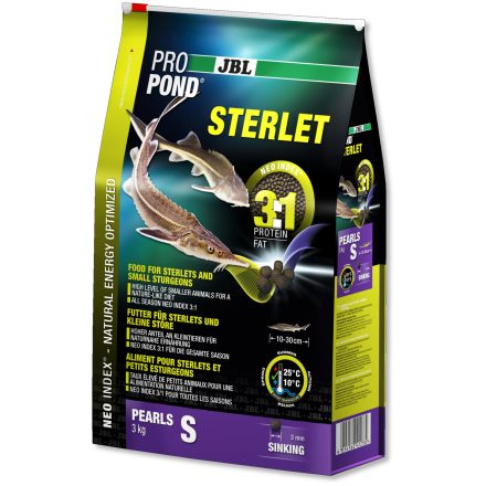 JBL PROPOND STERLET S 3kg tokhaltáp - 6l