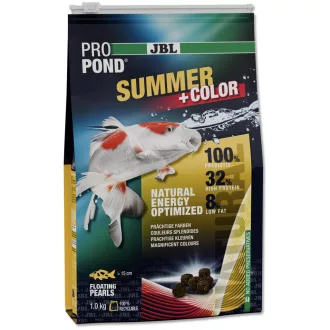 JBL PROPOND SUMMER + COLOR 1kg - nyári haltáp