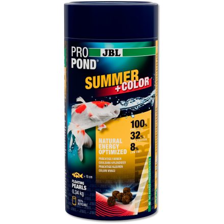 JBL PROPOND SUMMER & COLOR S 1l - nyári haltáp