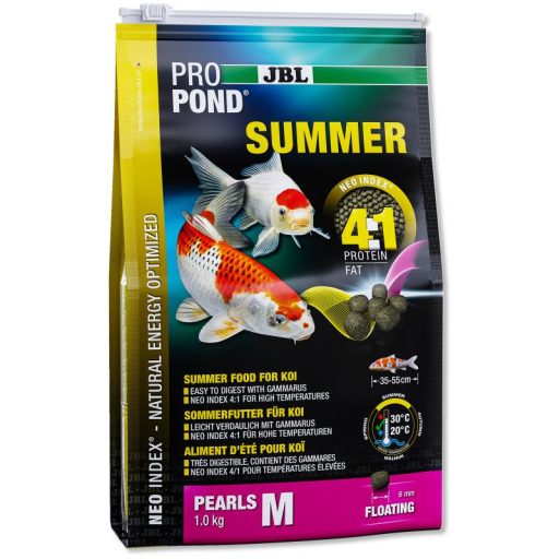 JBL PROPOND SUMMER M 1kg - nyári haltáp