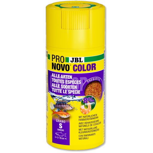 JBL ProNovo Color Grano S 100ml - akváriumi haltáp