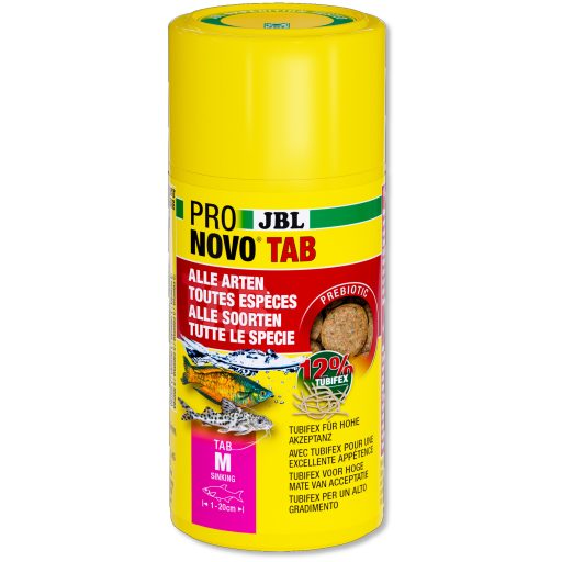 JBL ProNovo Tab M 100ml - akváriumi haltáp