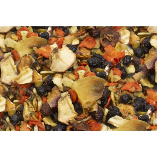 JR Farm Csincsilla gyümölcssaláta különlegesség - kiegészítő takarmány - 125g