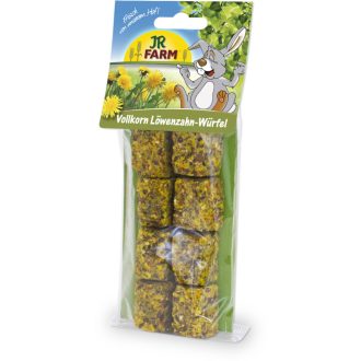  JR Farm Teljes kiőrlésű pitypang kockák - kiegészítő takarmány - 90g