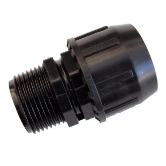 LPE egyenes gyorskötő 25x3/4"KM