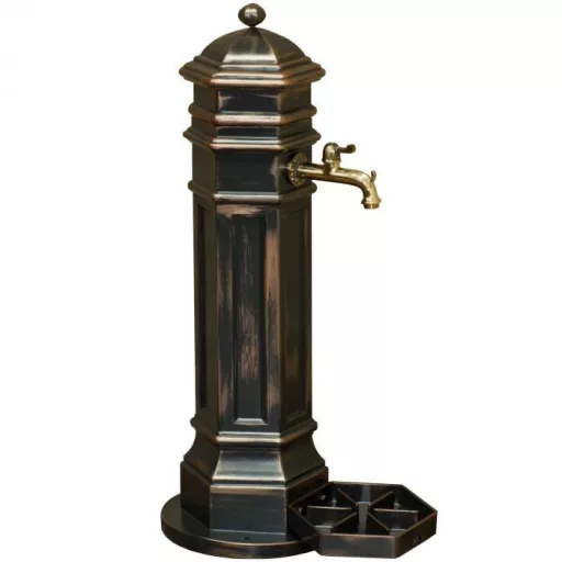 "Pisa" kerti kút - Antikolt bronz