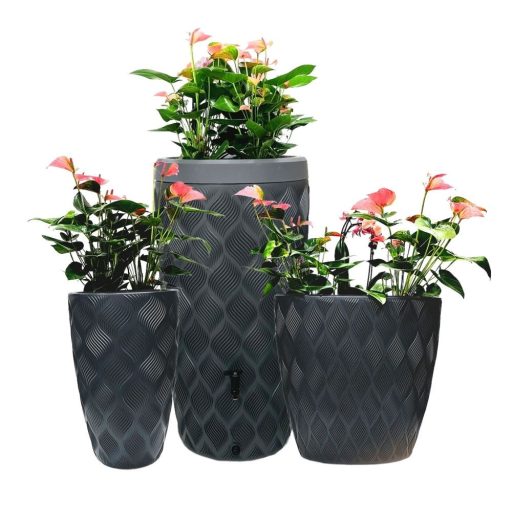 FLOW Esővízgyűjtő tartály -  platinum - 240 liter