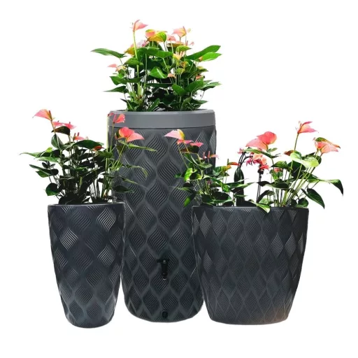 FLOW Esővízgyűjtő tartály -  barna - 240 liter