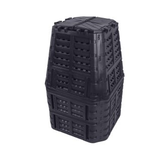 Kerti komposztáló - 1000 literes - fekete műanyag