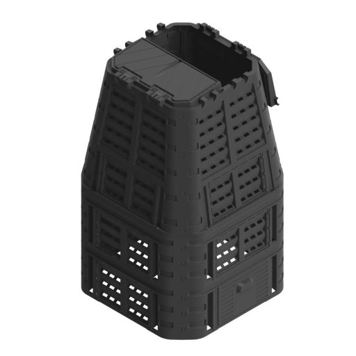 Kerti komposztáló - 1000 literes - fekete műanyag