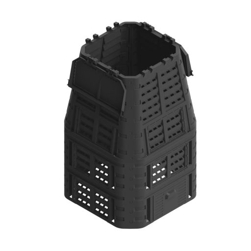 Kerti komposztáló - 1000 literes - fekete műanyag