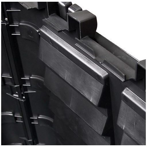 Kerti komposztáló - 1000 literes - fekete műanyag