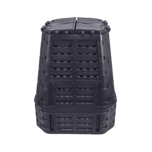 Kerti komposztáló - 740 literes - fekete műanyag